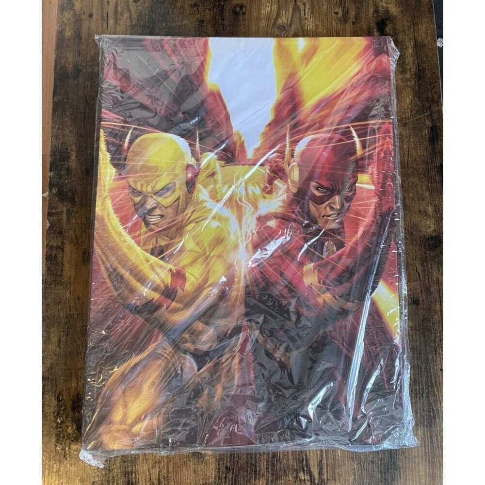 The Flash DC Licensed Canvas Wall Hanging – Bold, Framed, Iconic Artwork